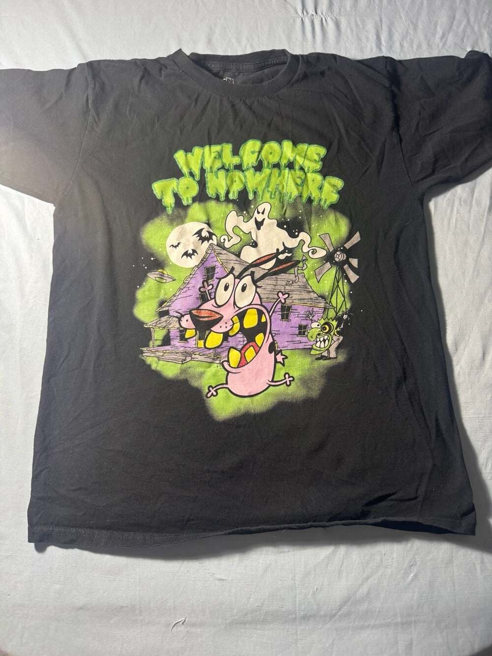 Cartoon Network Courage The Cowardly Dog Size S T-Shirt